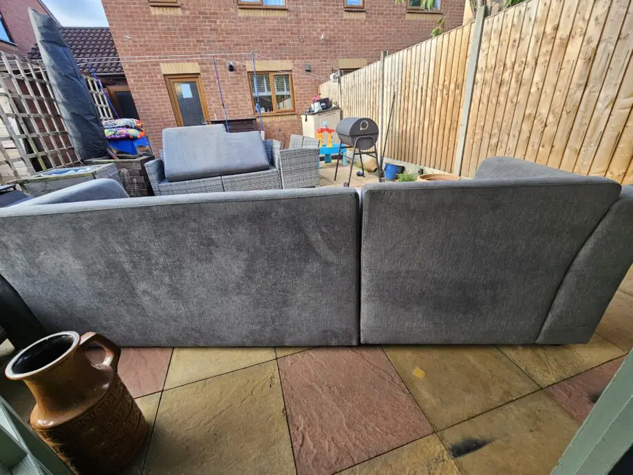 DFS Freya Graphite Grey Corner Sofa