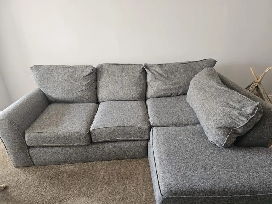 Next Grey Right Hand Corner Sofa