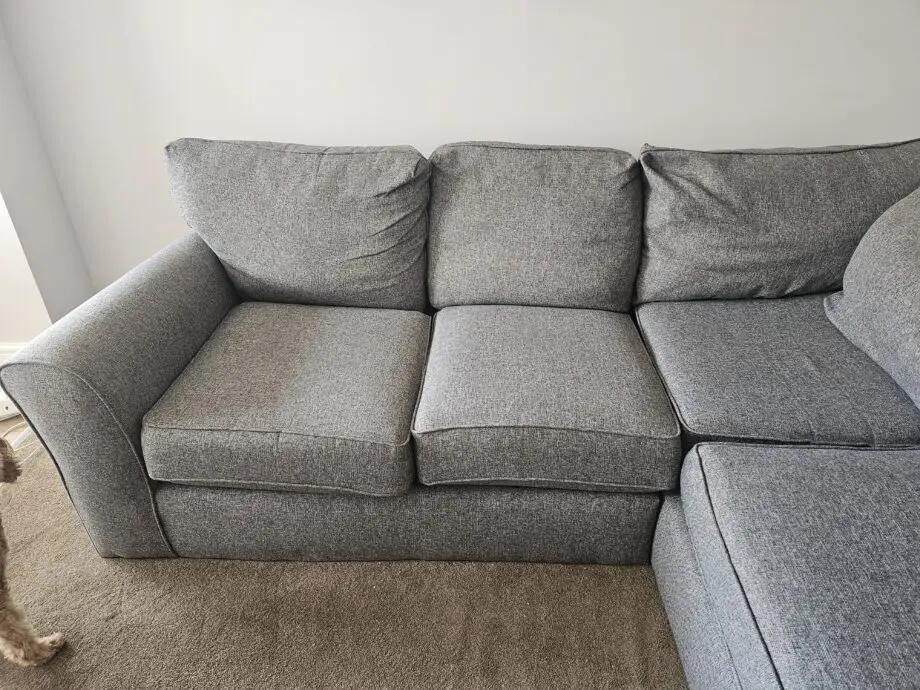 Next Grey Right Hand Corner Sofa
