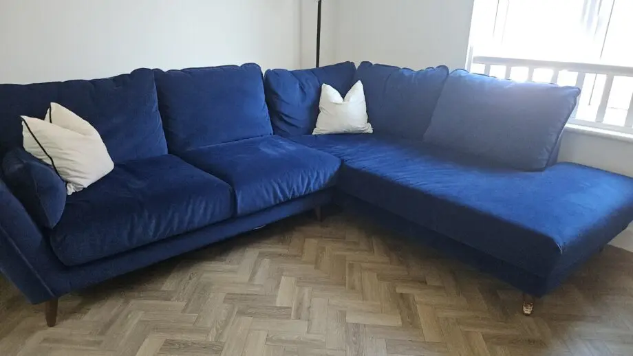 Blue Berkeley corner sofa