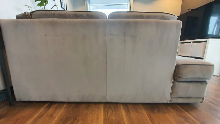 DFS Grey corner sofa recliner
