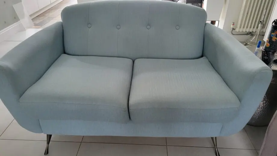 DFS 2&3 seater sofa in Duck Egg