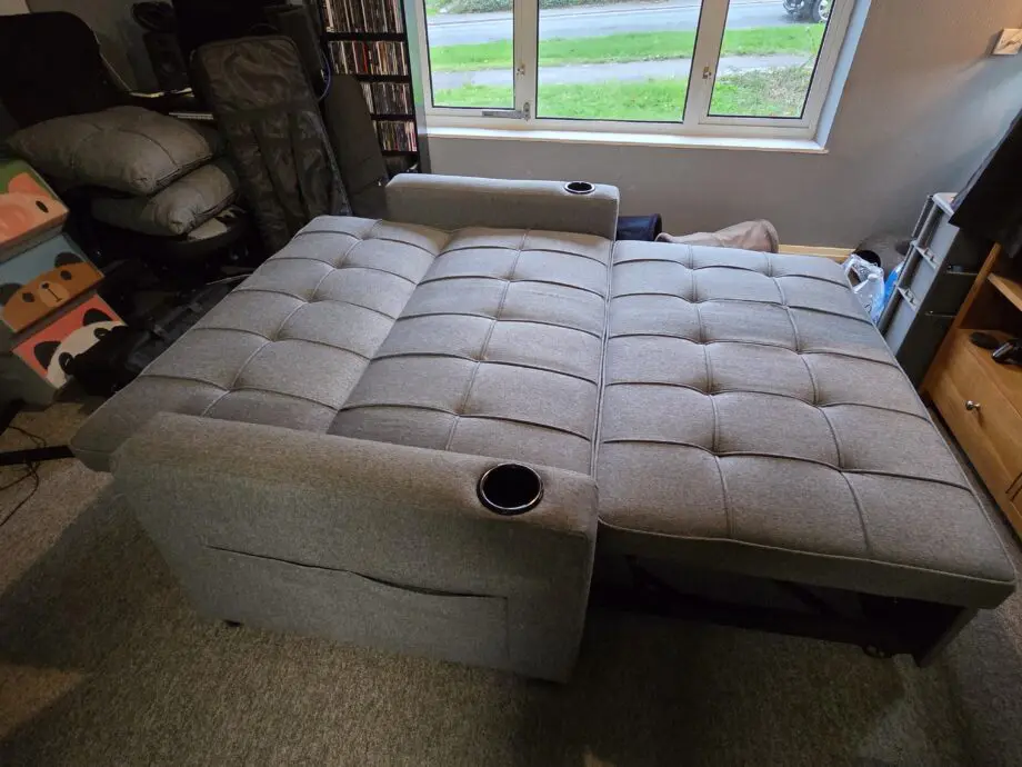 Grey 2 Seater Sofa Bed