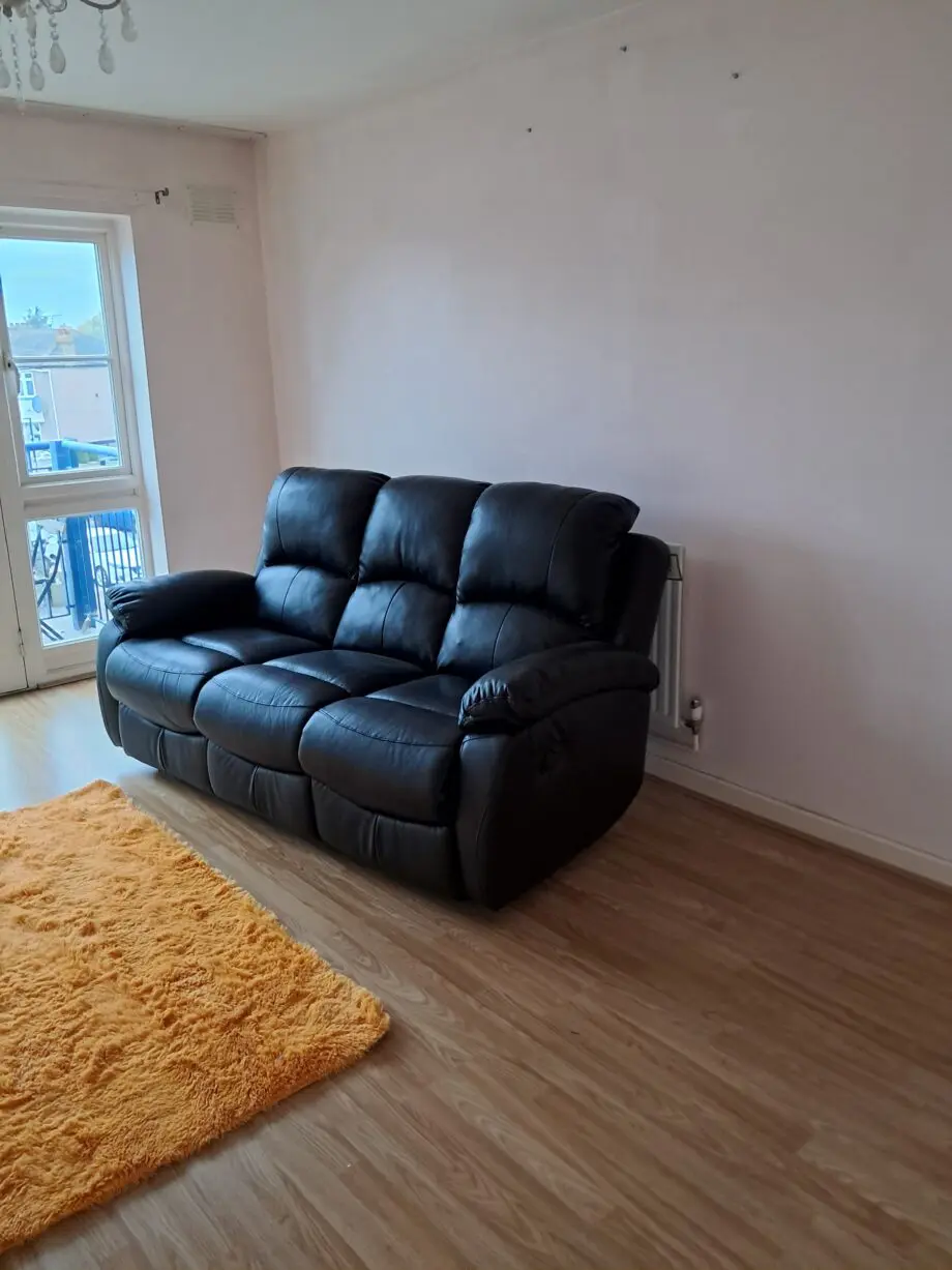 Leather 3 seats recliner
