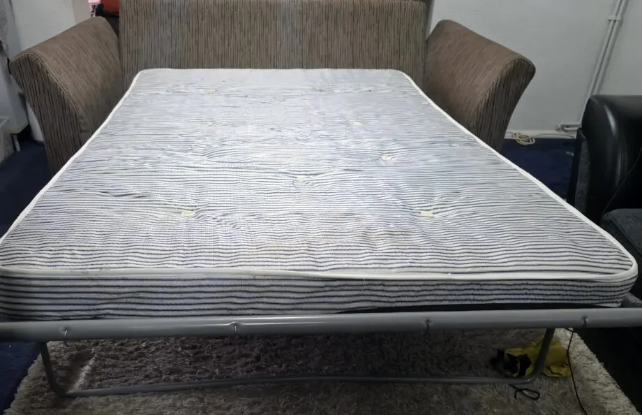 DFS BROWN SOFA BED