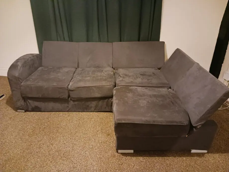 NABRU Corner sofa blue