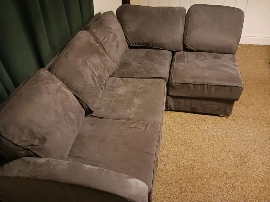 NABRU Corner sofa blue