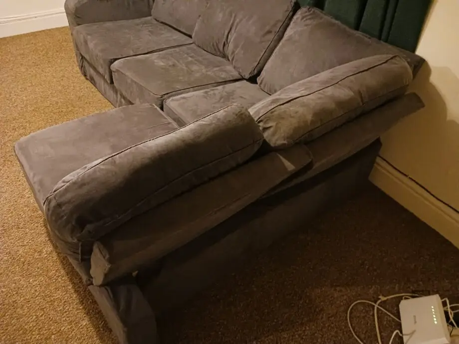 NABRU Corner sofa blue