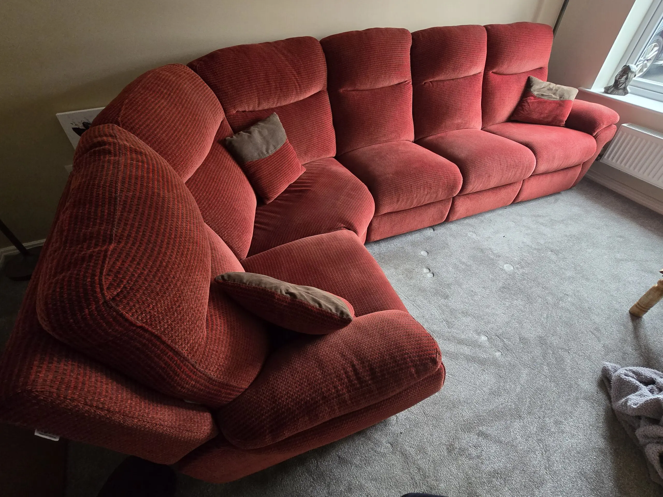 SCS La-Z-Boy 5 piece modular corner Sofa