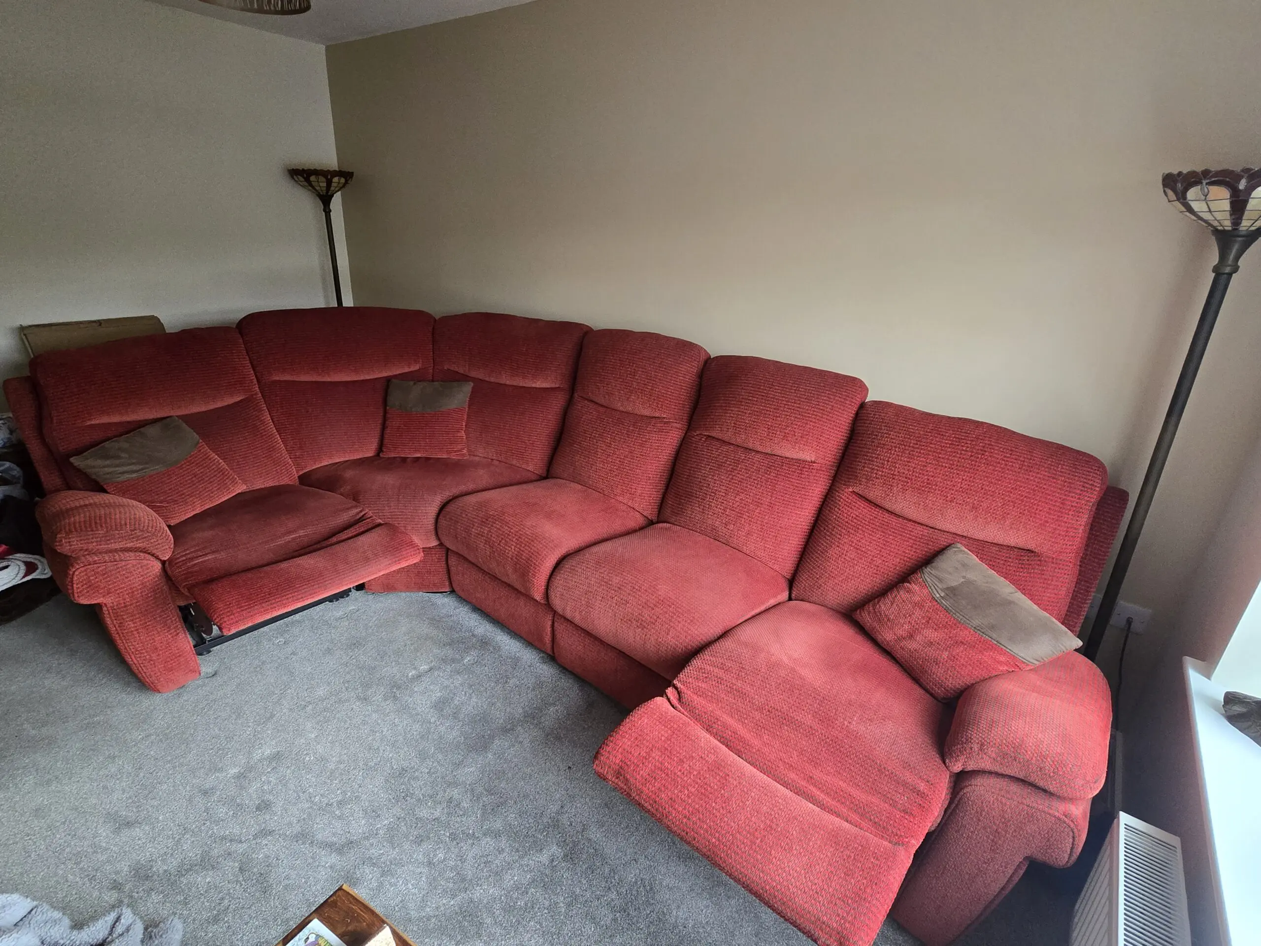 SCS La-Z-Boy 5 piece modular corner Sofa