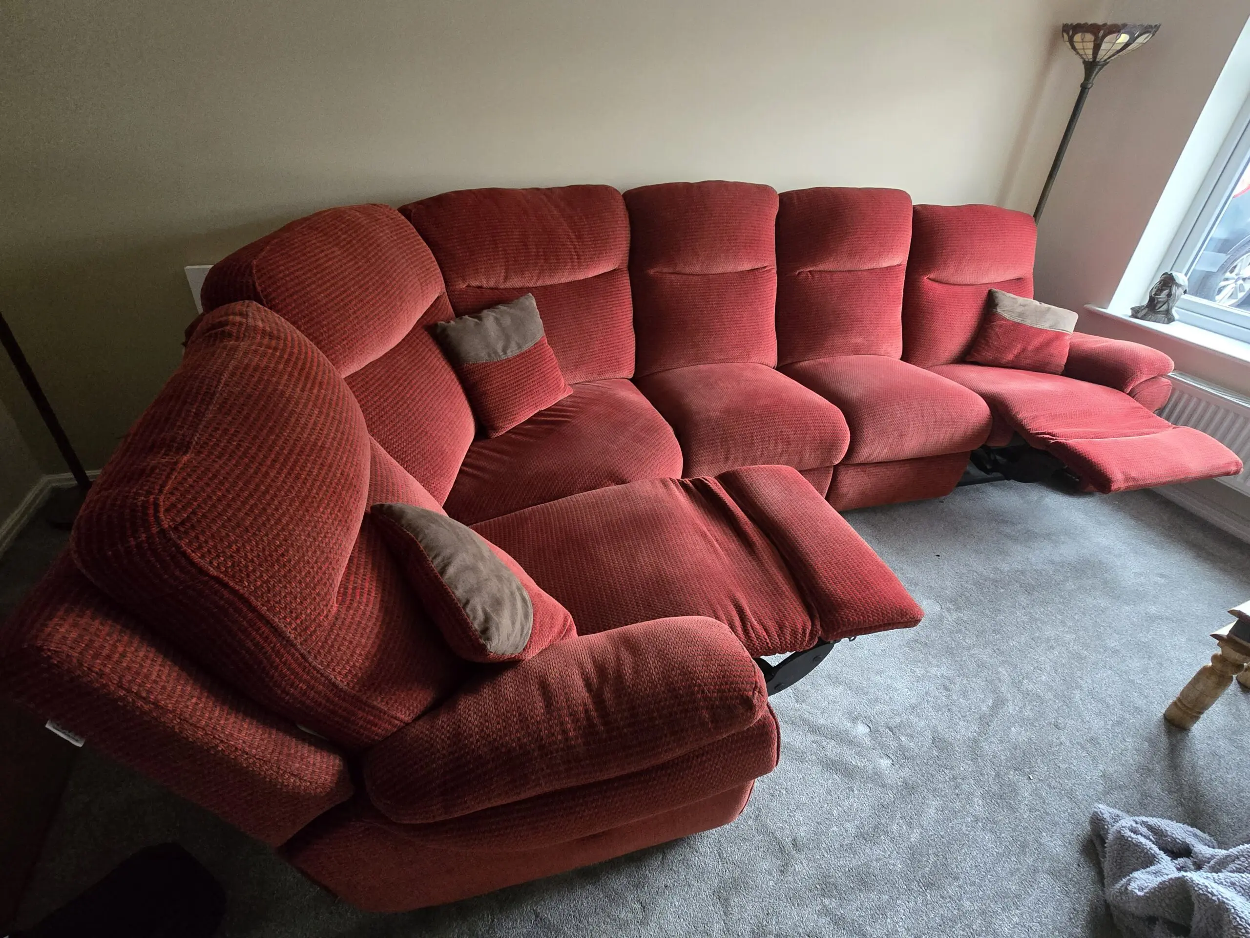 SCS La-Z-Boy 5 piece modular corner Sofa