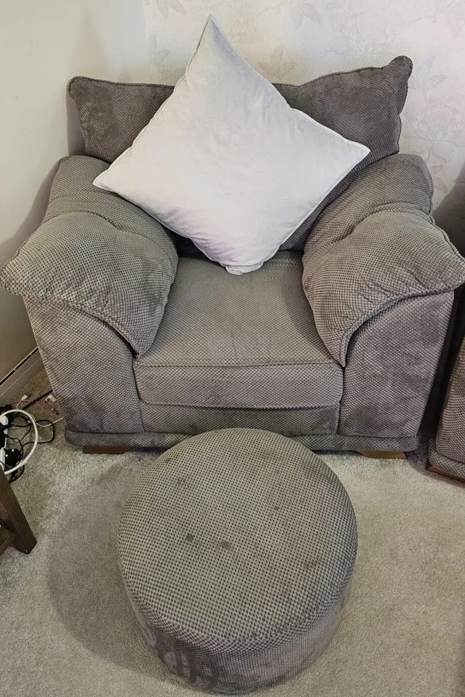 Scs Sammy 3 seater sofa & armchair in Aero charcoal