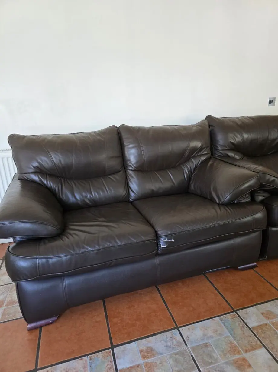 Brown Sofa Set