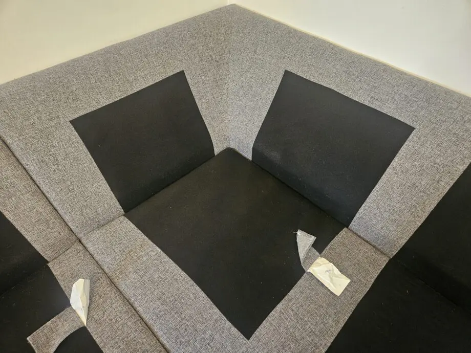 DFS Zinc Corner sofa
