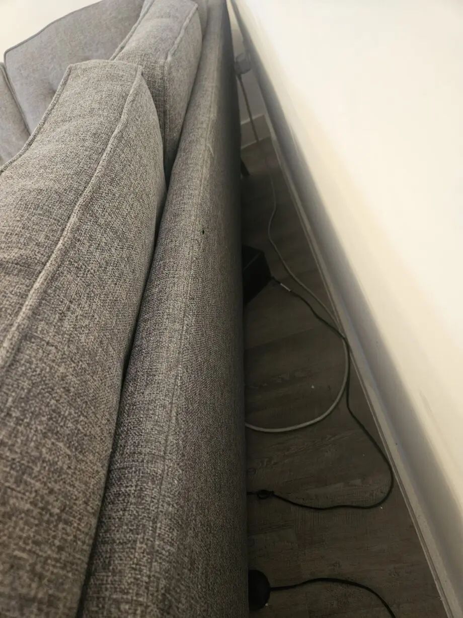 DFS Zinc Corner sofa