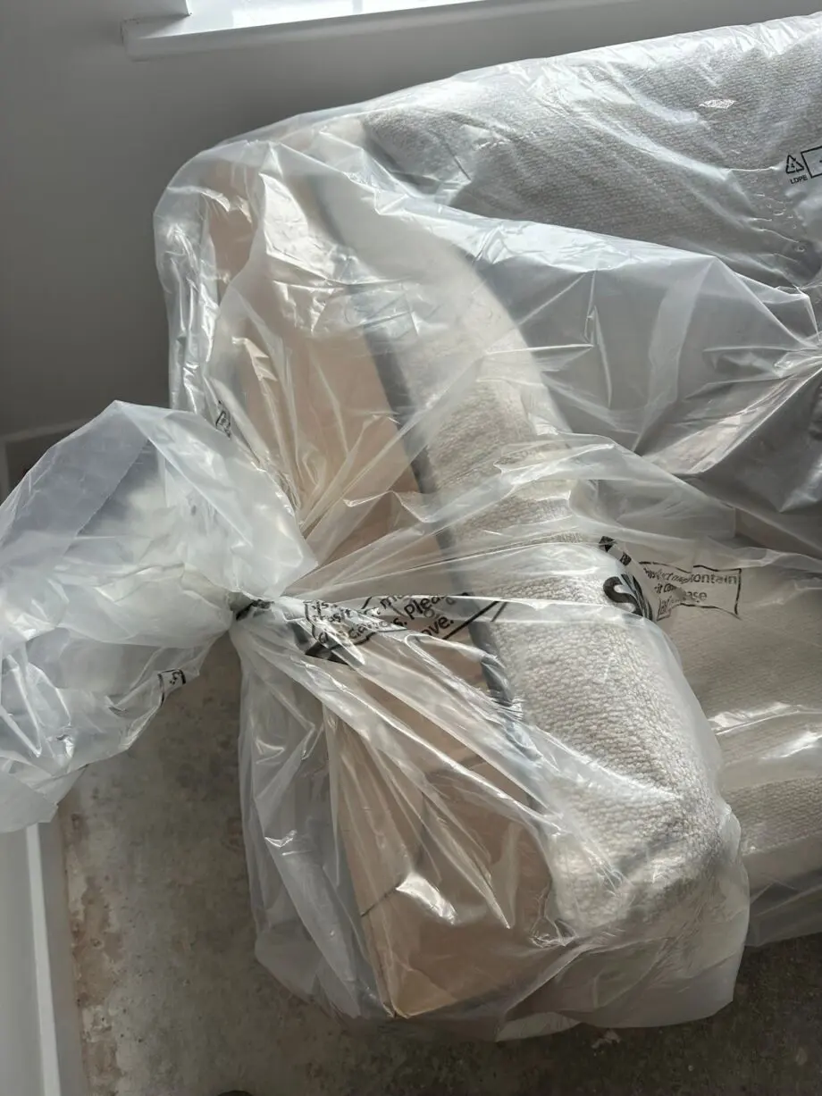 DFS Cream Cuddler Chair