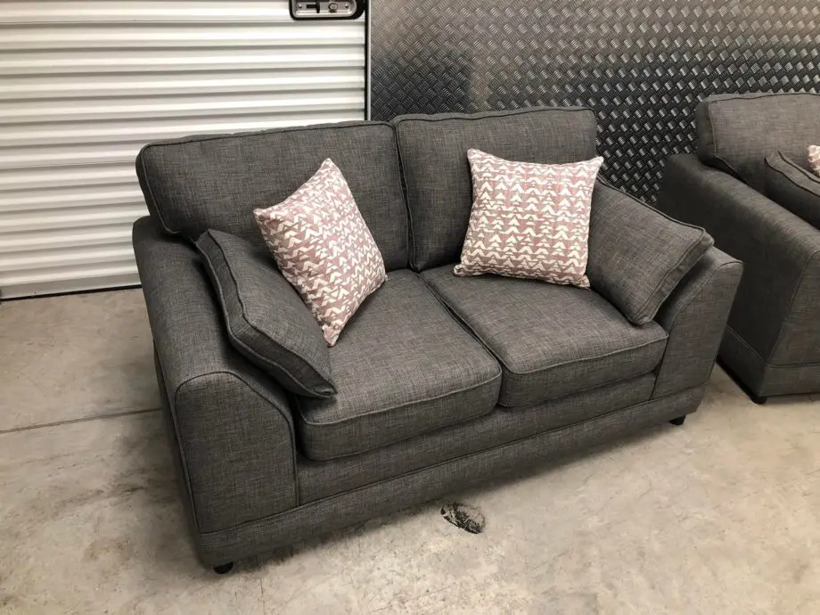 Hilliard Fullback 3+2 Loveseat Fabric Sofa