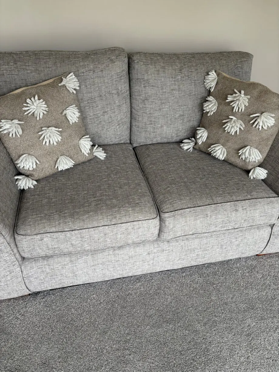 Next 2-Piece Grey Corner & 2 Seater Sofa Set