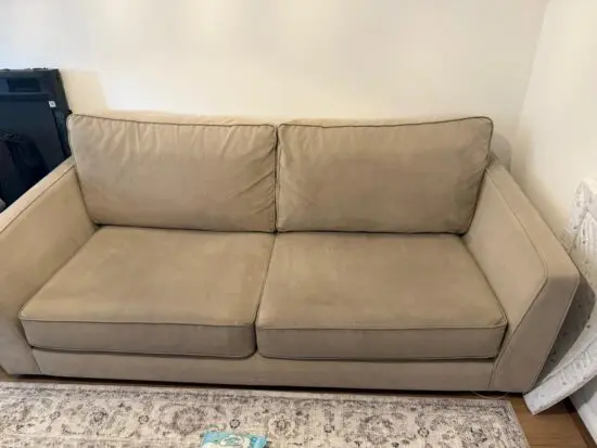 BEIGE SOFA 3 seater