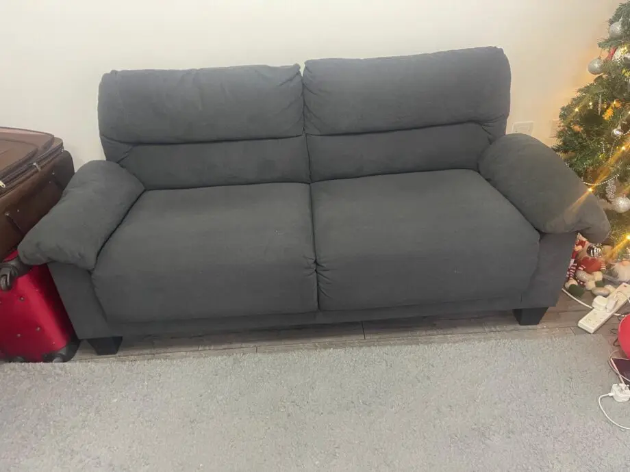 Austin Small 3+2 Seater Sofa Set, Slate Grey Classic Plush Fabric