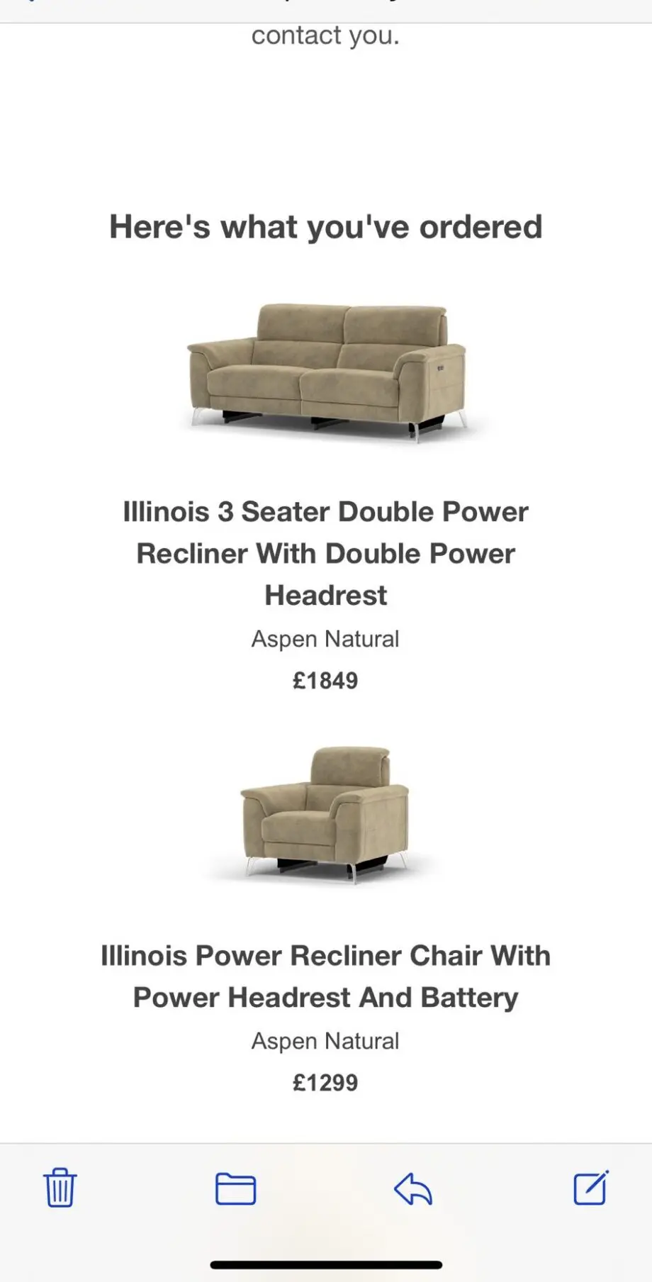 Sofology Illinois - Sofa and Chair