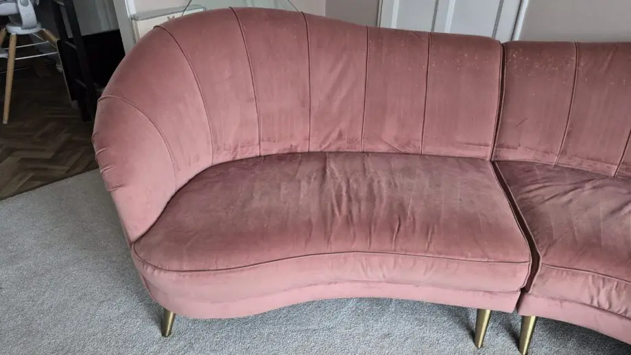 Sofology Perle Dusky Rose U Shaped Sofa