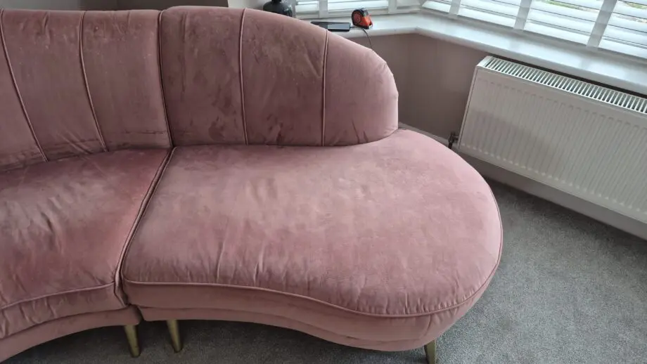 Sofology Perle Dusky Rose U Shaped Sofa