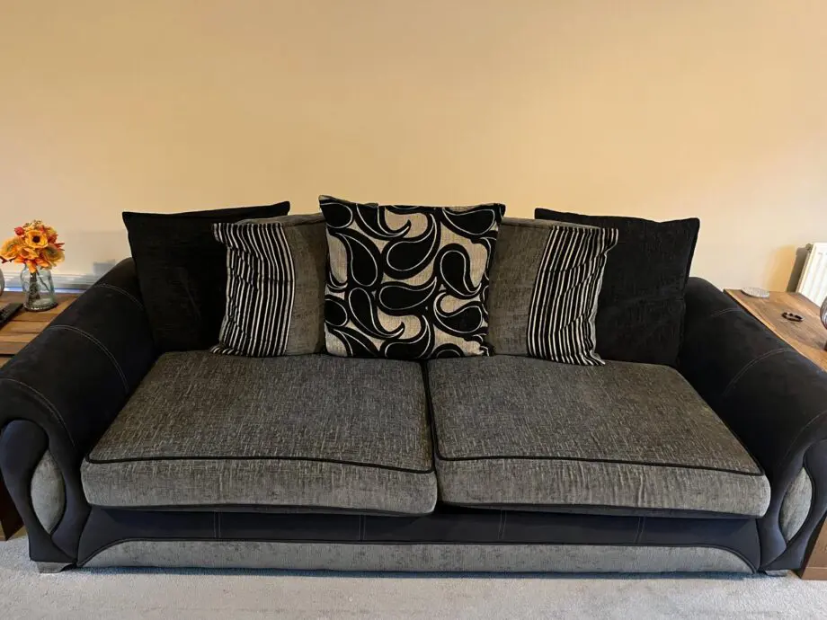 DFS Grey 4 seater sofa