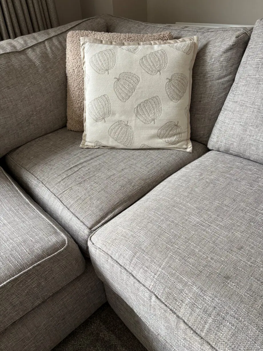 Next 2-Piece Grey Corner & 2 Seater Sofa Set