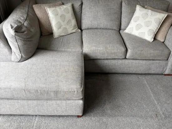 Next 2-Piece Grey Corner & 2 Seater Sofa Set