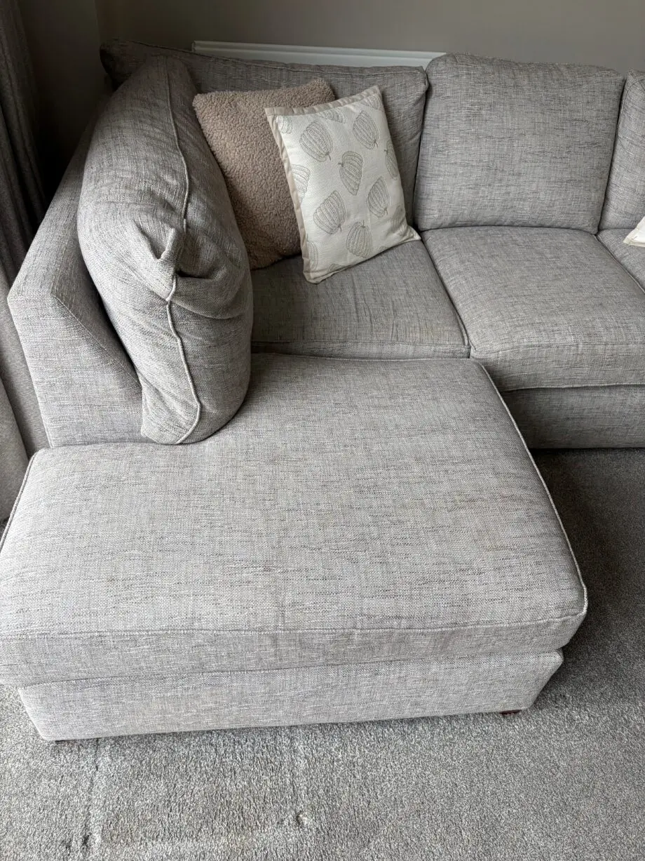 Next 2-Piece Grey Corner & 2 Seater Sofa Set