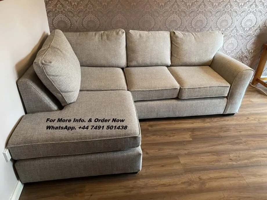 Next Brand Michigan Corner Chaise Sofa For Sale