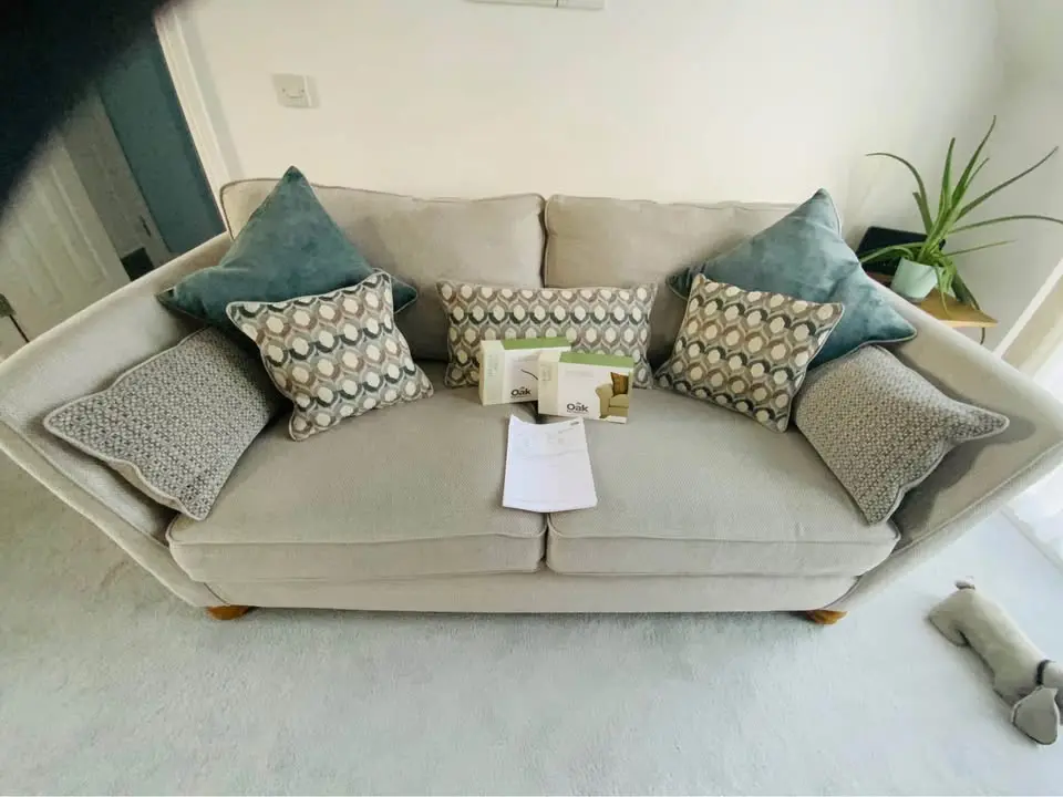 Gainsborough 3 Seater Oak Furnitureland Sofa