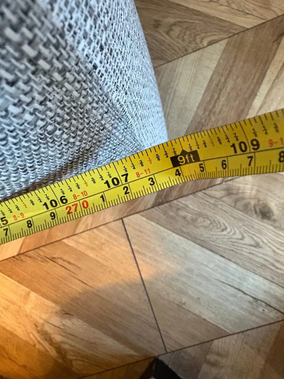 DFS Grey L Sofa