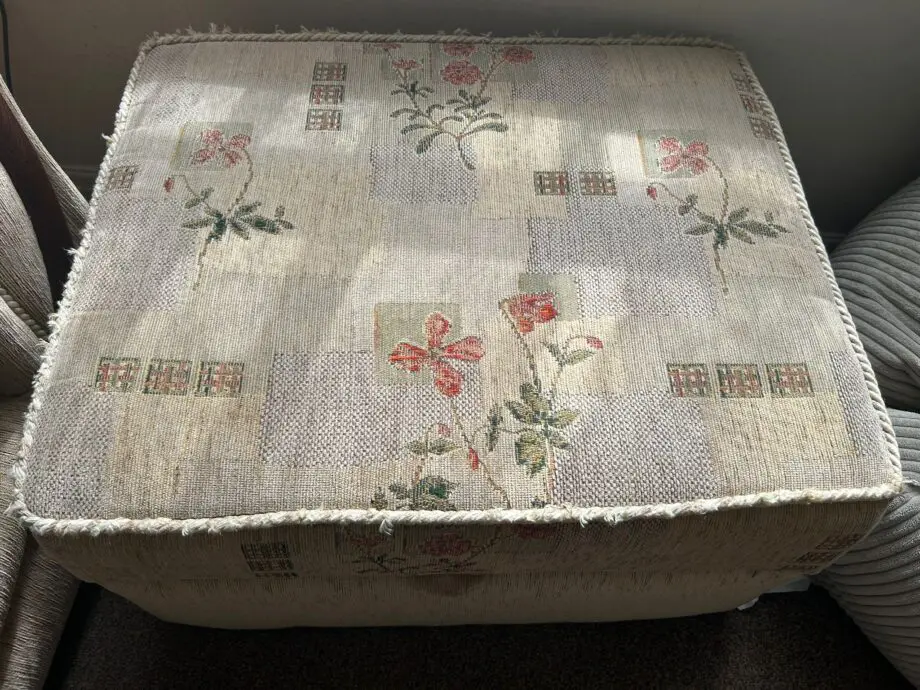 Vintage floral sofa