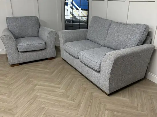 Lincoln” 2 seater & armchair set for sale