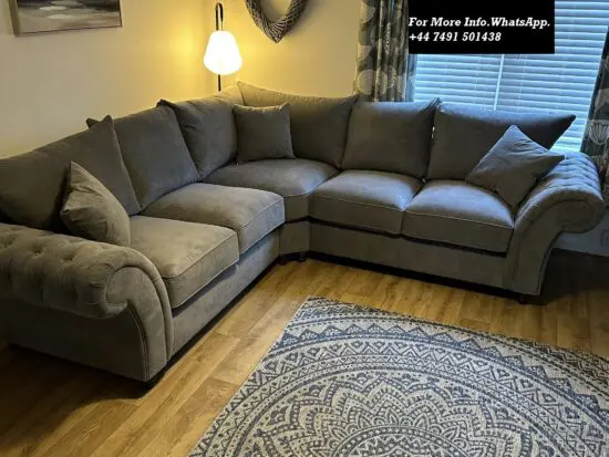 Special Offer - Reduced Price Windsor Chesterfield Dual Corner Sofa For Sale