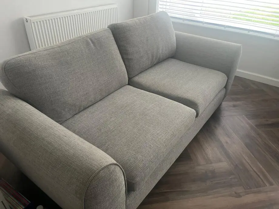 DFS Grey 3 Seater Sofa & Armchair