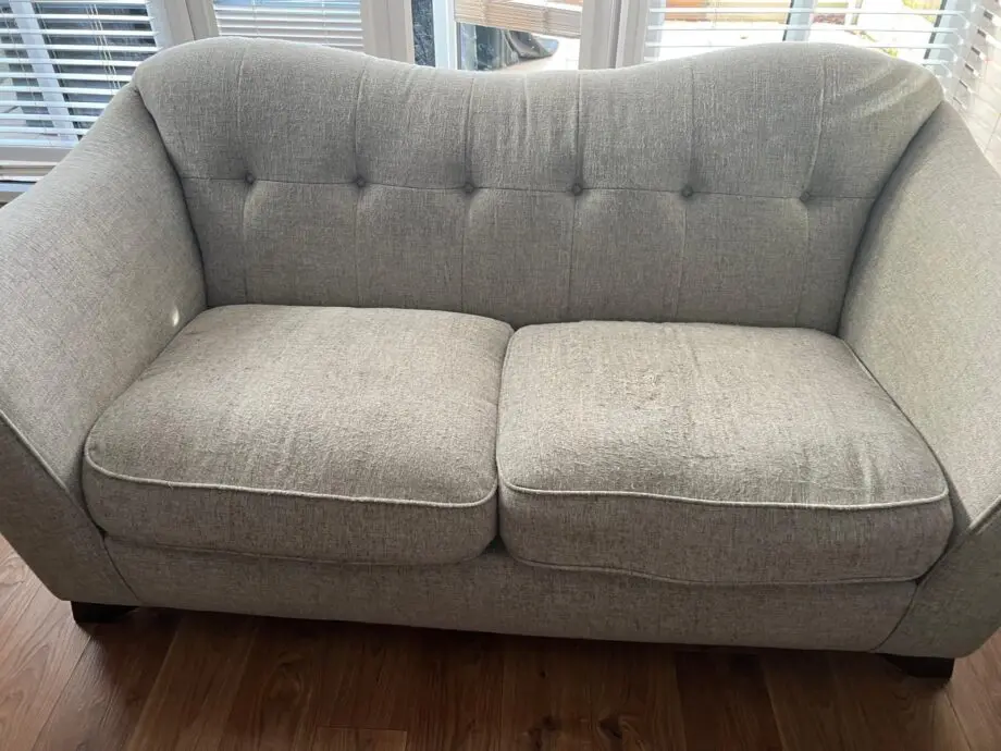 Sofology grey 2 seater sofa