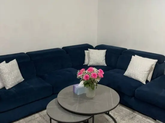L corner sofa