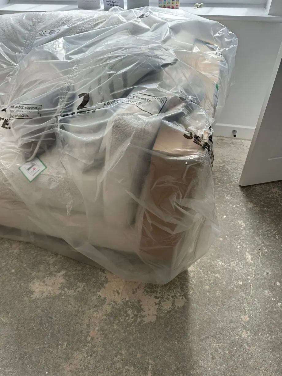DFS Cream Cuddler Chair