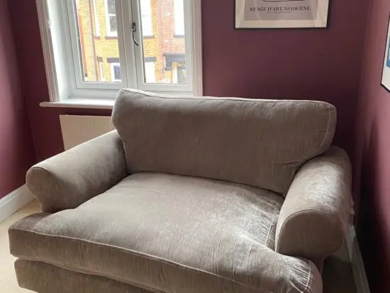 Grey Cuddler Sofa Armchair