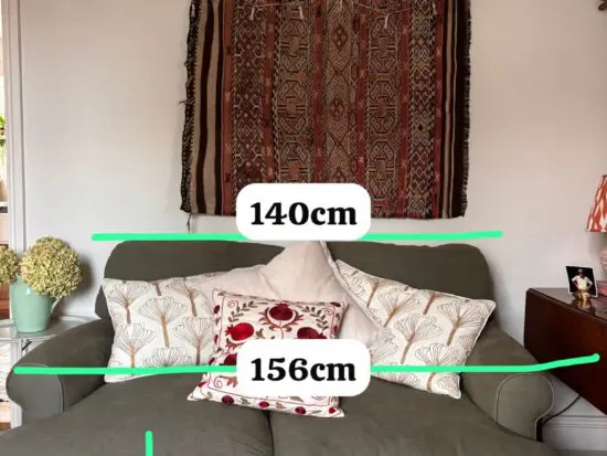 Loaf intelligent linen baked fig 2 seater sofa with oak turned legs