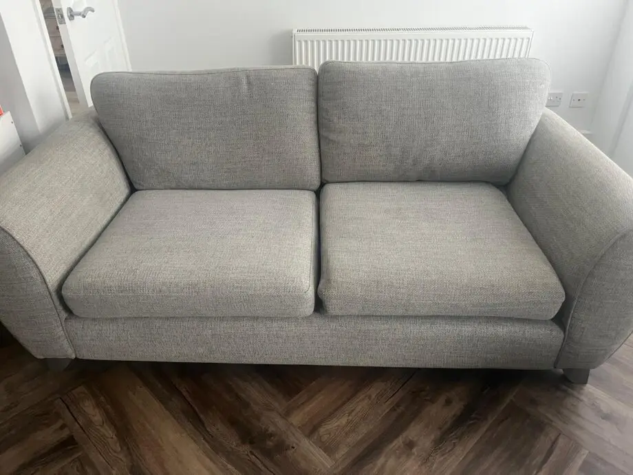 DFS Grey 3 Seater Sofa & Armchair