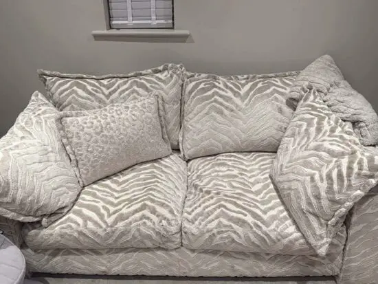 dfs zanetta 2 seater & cuddle