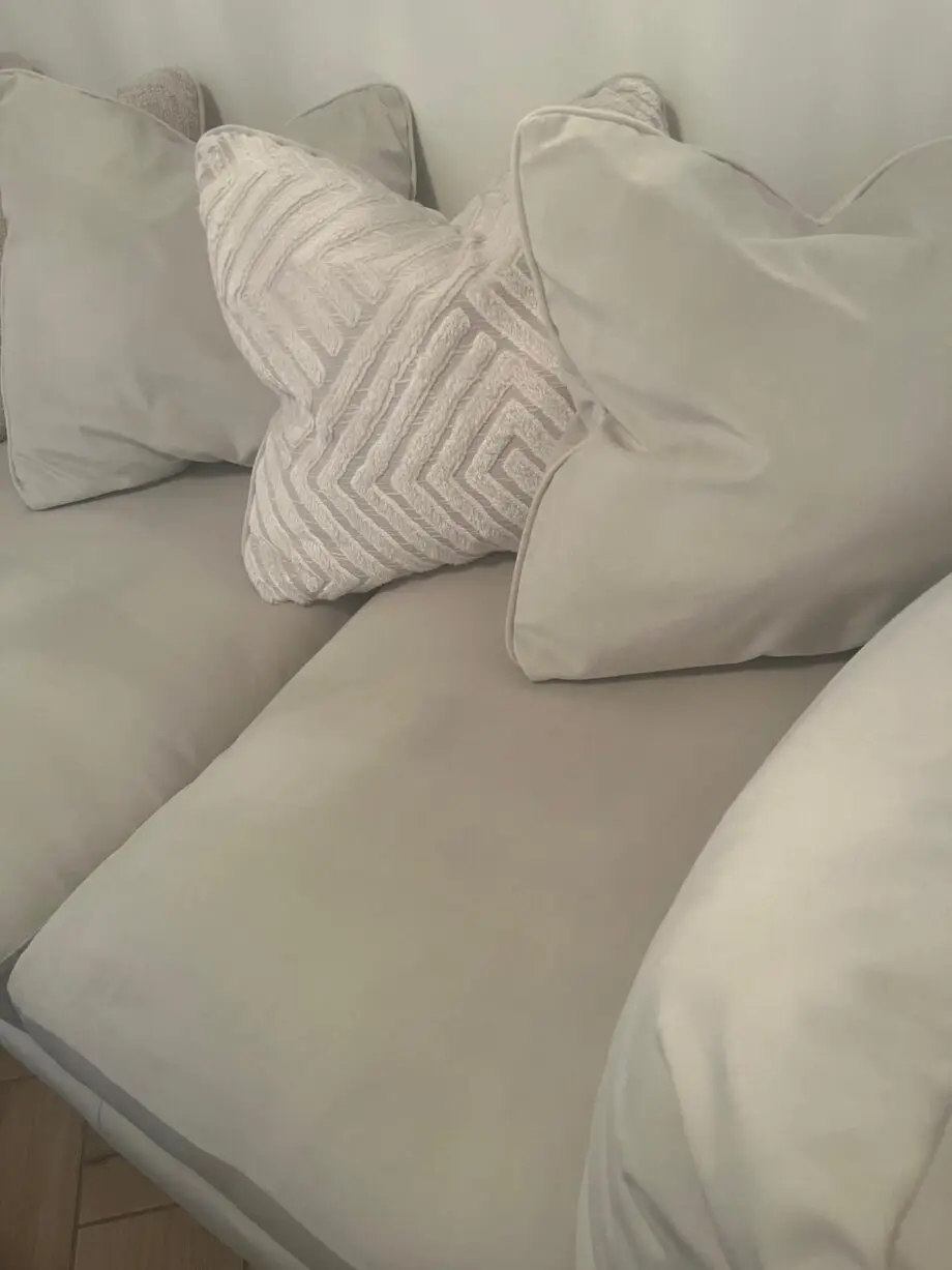 DFS cream corner sofa