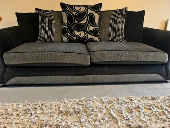DFS Grey 4 seater sofa