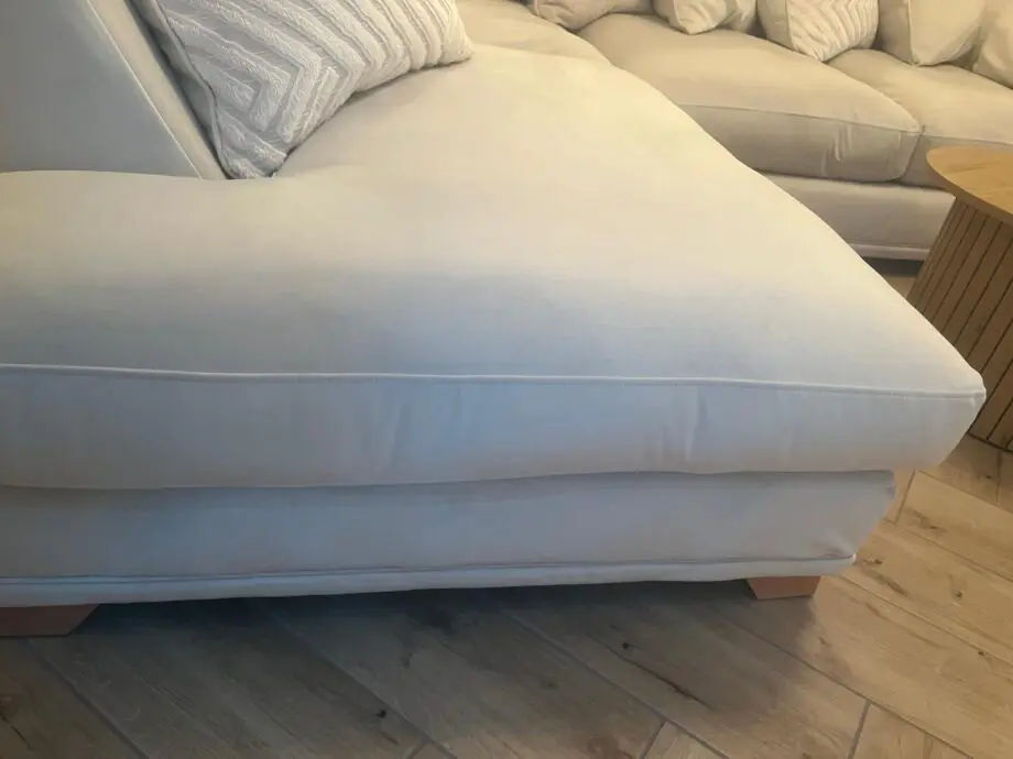 DFS cream corner sofa