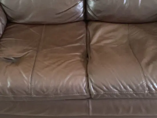Leather sofas