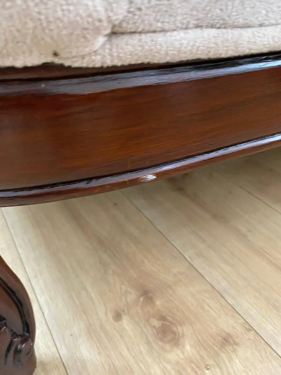 Stunning Teakwood Handcarved 3 seater sofa